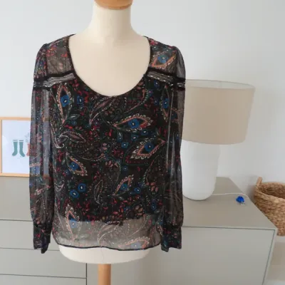 Blouse bohème taille S Naf Naf femme